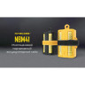 Бокс черный NITECORE NBM41, магазин для хранения аккумуляторов 4*21700/18650 22196